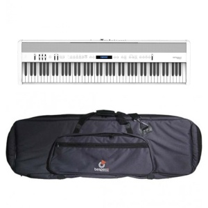 Roland FP60X WH Bag Bundle Pianoforte Digitale 88 Tasti Bianco con Borsa