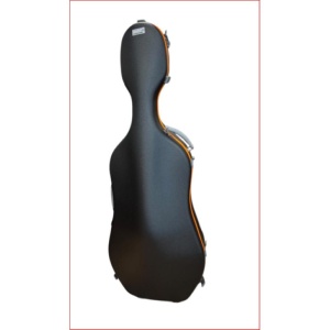 Astuccio Cello BRUCK CARBON SuperLight Black/Orange YUAN