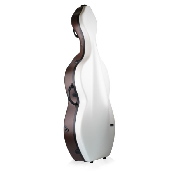 BAM ASTUCCIO VIOLONCELLO BONBON HIGHTECH BIANCO & MARRONE