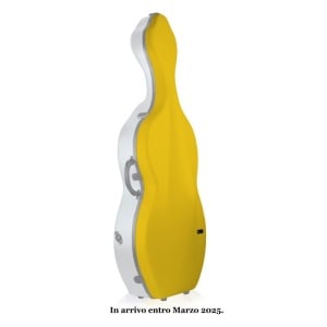 BAM ASTUCCIO VIOLONCELLO BONBON HIGHTECH GIALLO & BIANCO