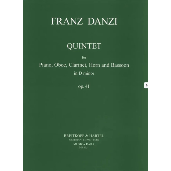 DANZI - Quintet in D minor Op. 41