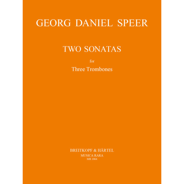SPEER - 2 Sonatas