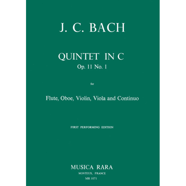 BACH - Quintet in C major Op. 11 No. 1