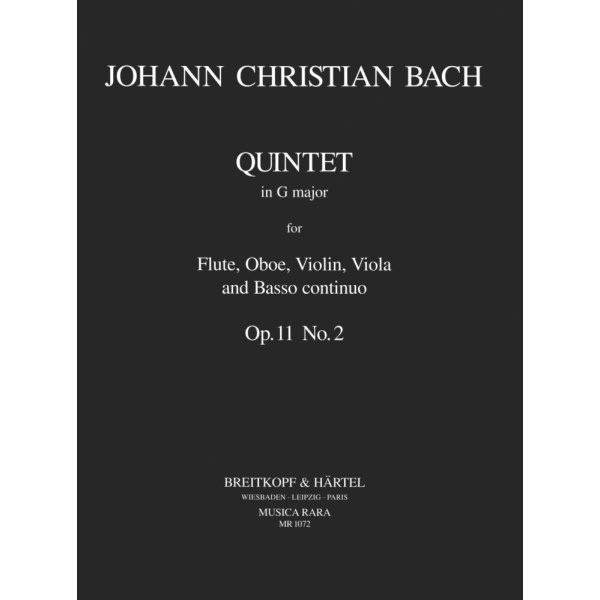 BACH - Quintet in G major Op. 11 No. 2