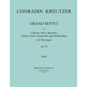 KREUTZER - Grand Septet in Eb major Op. 62