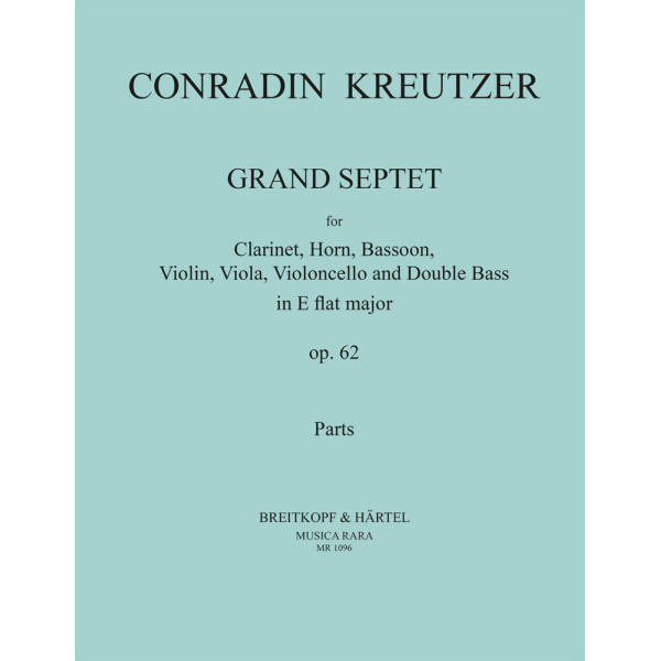 KREUTZER - Grand Septet in Eb major Op. 62