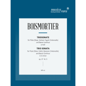 BOISMORTIER - 5 Trio Sonatas Op. 37