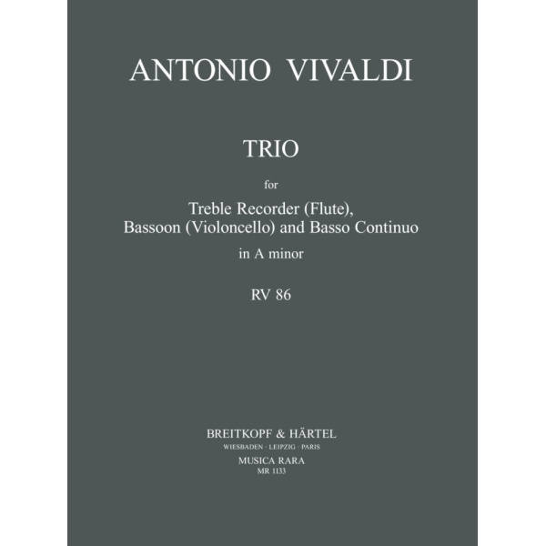 VIVALDI - Trio in in A minor RV 86
