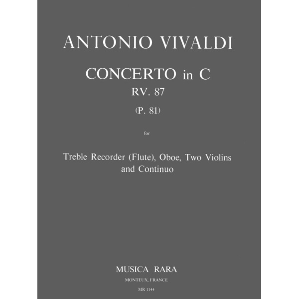 VIVALDI - Concerto in C major RV 87