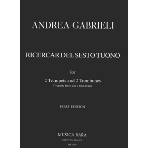 GABRIELI - Ricercar del sesto tuono