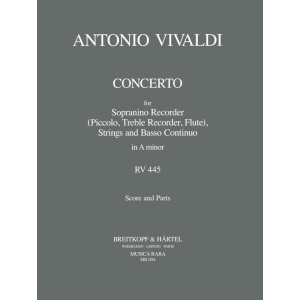 VIVALDI - Concerto in A minor RV 445