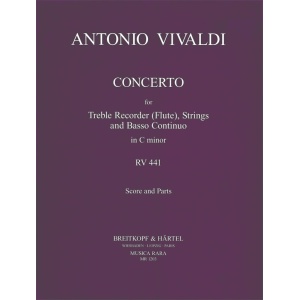 VIVALDI - Flute Concerto in C minor RV 441
