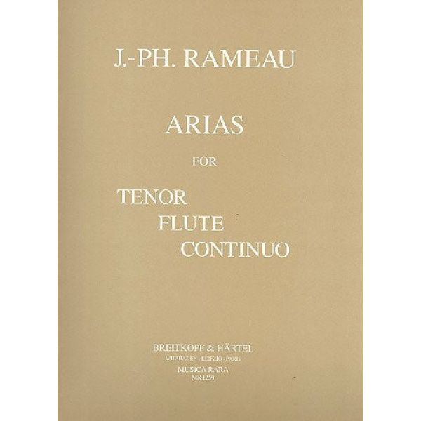 RAMEAU - Arias for Tenor