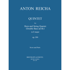 REICHA - Quintet in E major Op. 106