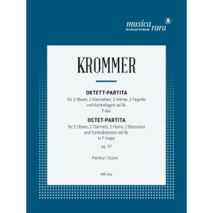 KROMMER - Octet-Partita in F major Op. 57