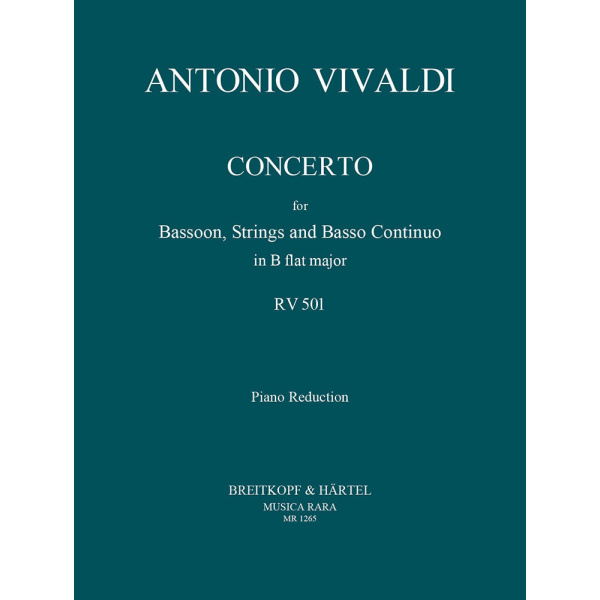 VIVALDI - Concerto in B flat major RV 501 (P 401)