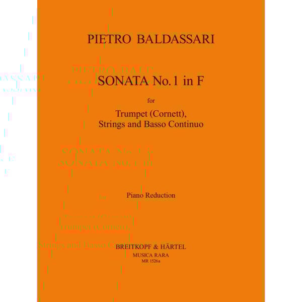BALDASSARI - Sonata No. 1 in F