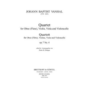 VANHAL - 6 Quartets Op. 7