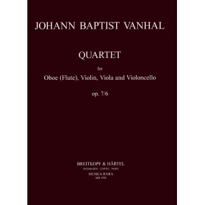 VANHAL - 6 Quartets Op. 7