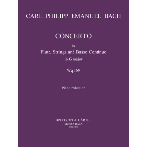 BACH - Flute Concerto in G major Wq 169