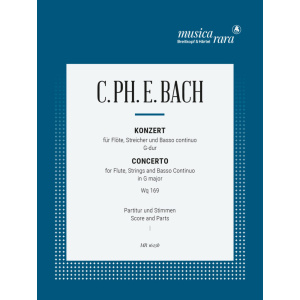 BACH - Flute Concerto in G major Wq 169