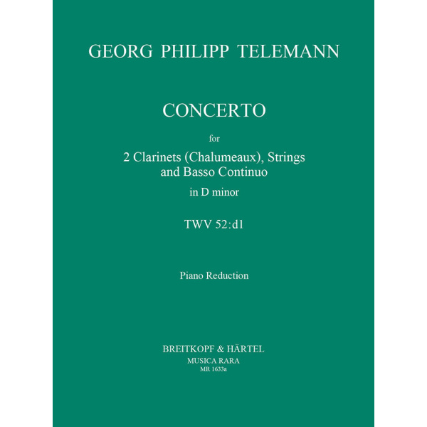 TELEMANN - Concerto in D minor TWV 52:d1