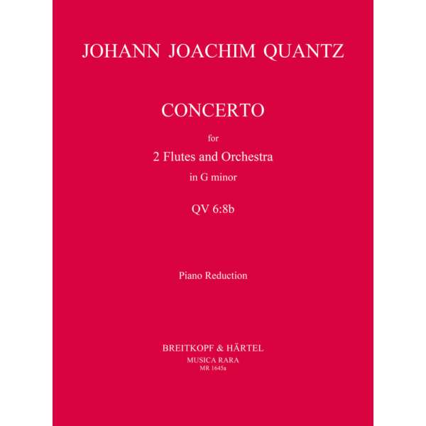 QUANTZ - Flute Concerto in G minor QV 6:8b
