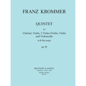 KROMMER - Quintet in Bb major Op. 95