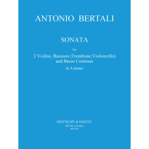 BERTALI - Sonata in A minor