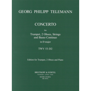 TELEMANN - Concerto in D major TWV 53:D2