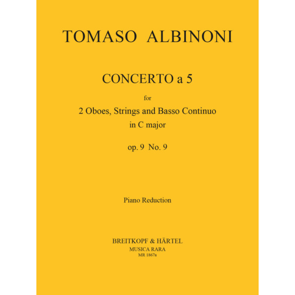 ALBINONI - Concerto a 5 in C major Op. 9/9