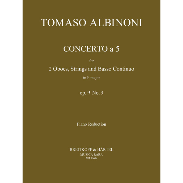 ALBINONI - Concerto a 5 in F major Op. 9/3