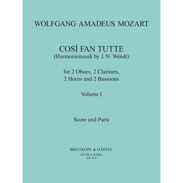 MOZART - Così fan tutte K. 588