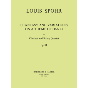 SPOHR - Phantasy and Variations on a Theme of Danzi Op. 81
