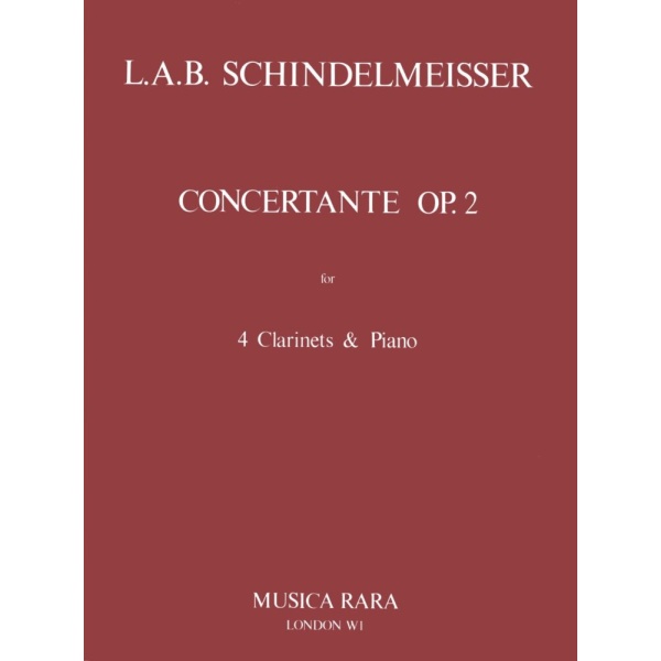 SCHINDELMEISSER - Concertante Eb major Op. 2