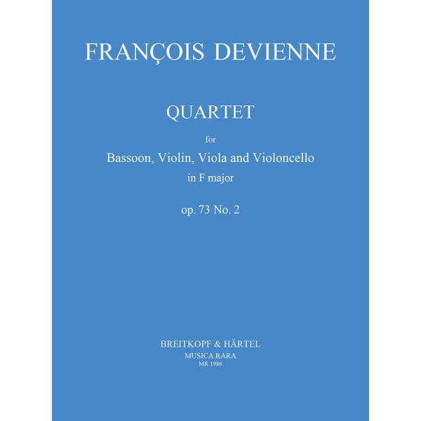 DEVIENNE - 3 Quartets Op. 73