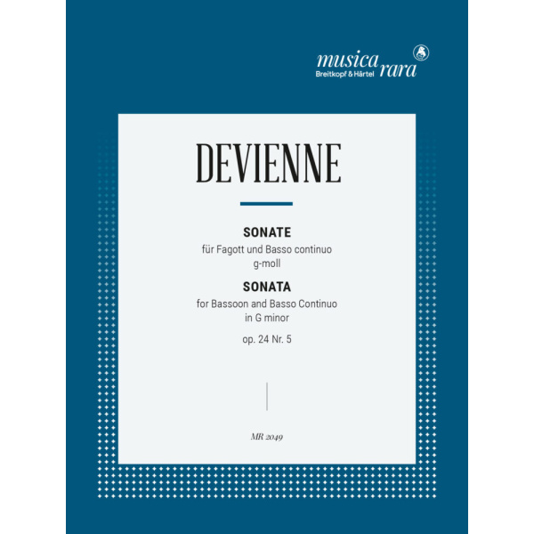 DEVIENNE - Bassoon Sonatas Op. 24