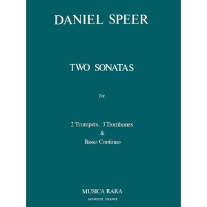 SPEER - 2 Sonatas in C