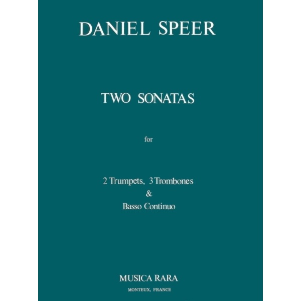 SPEER - 2 Sonatas in C