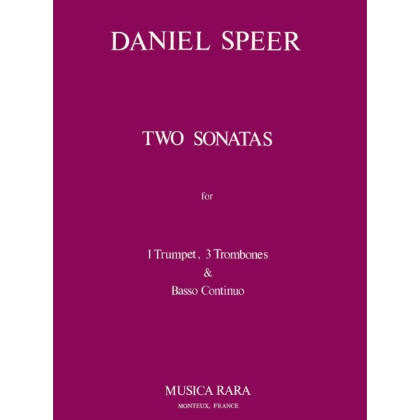 SPEER - 2 Sonatas in C