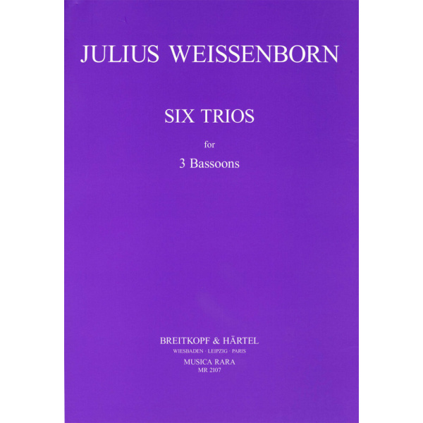 WEISSENBORN - 6 Trios