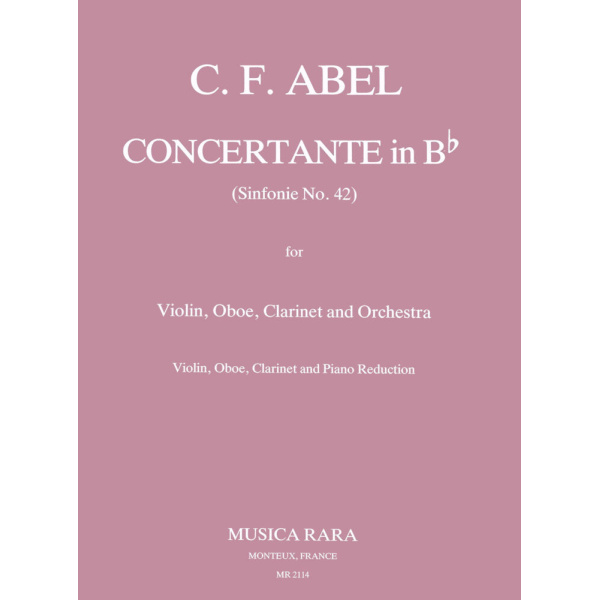 ABEL - Concertante in B flat