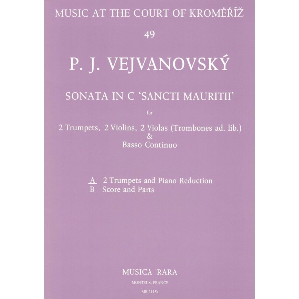 VEJVANOWSKY - Sonata in C “Sancti Mauritii”