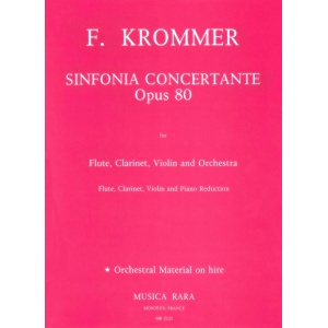 KROMMER - Sinfonia Concertante in D Op. 80