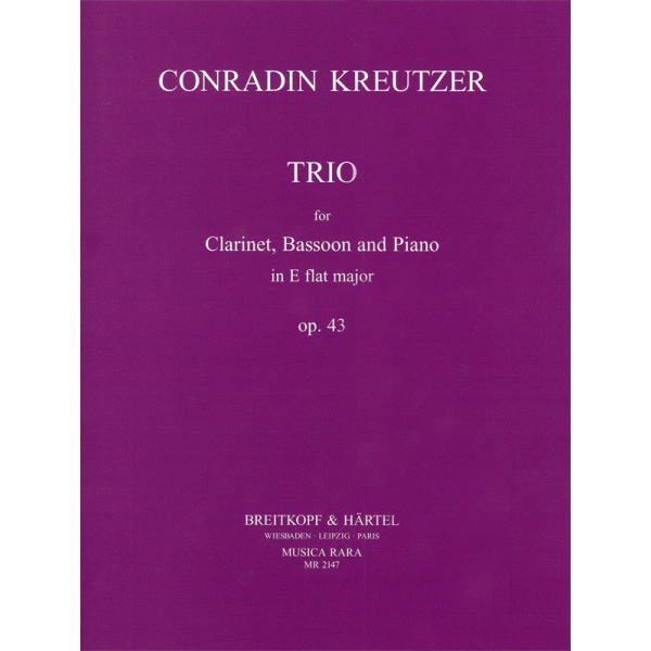 KREUTZER - Trio in Eb Op. 43