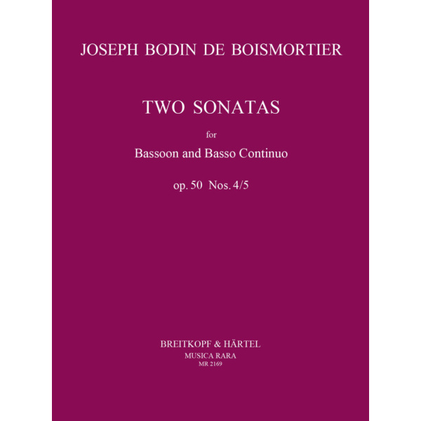 BOISMORTIER - 6 Sonatas Op. 50
