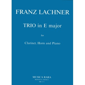 LACHNER - Trio in E major