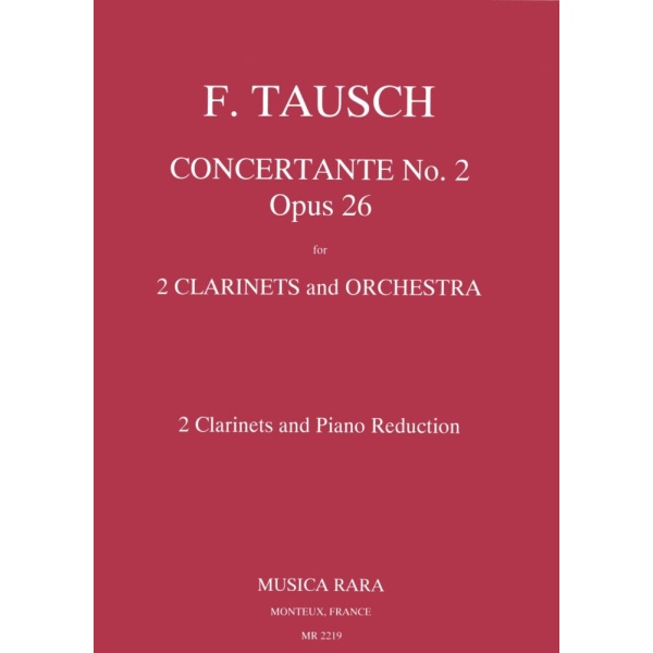TAUSCH - Concertante No. 2 in B Op. 26