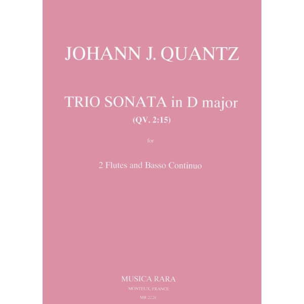 QUANTZ - Trio Sonata in D major QV 2:15