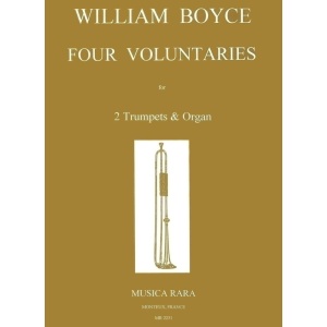 BOYCE - 4 Voluntaries